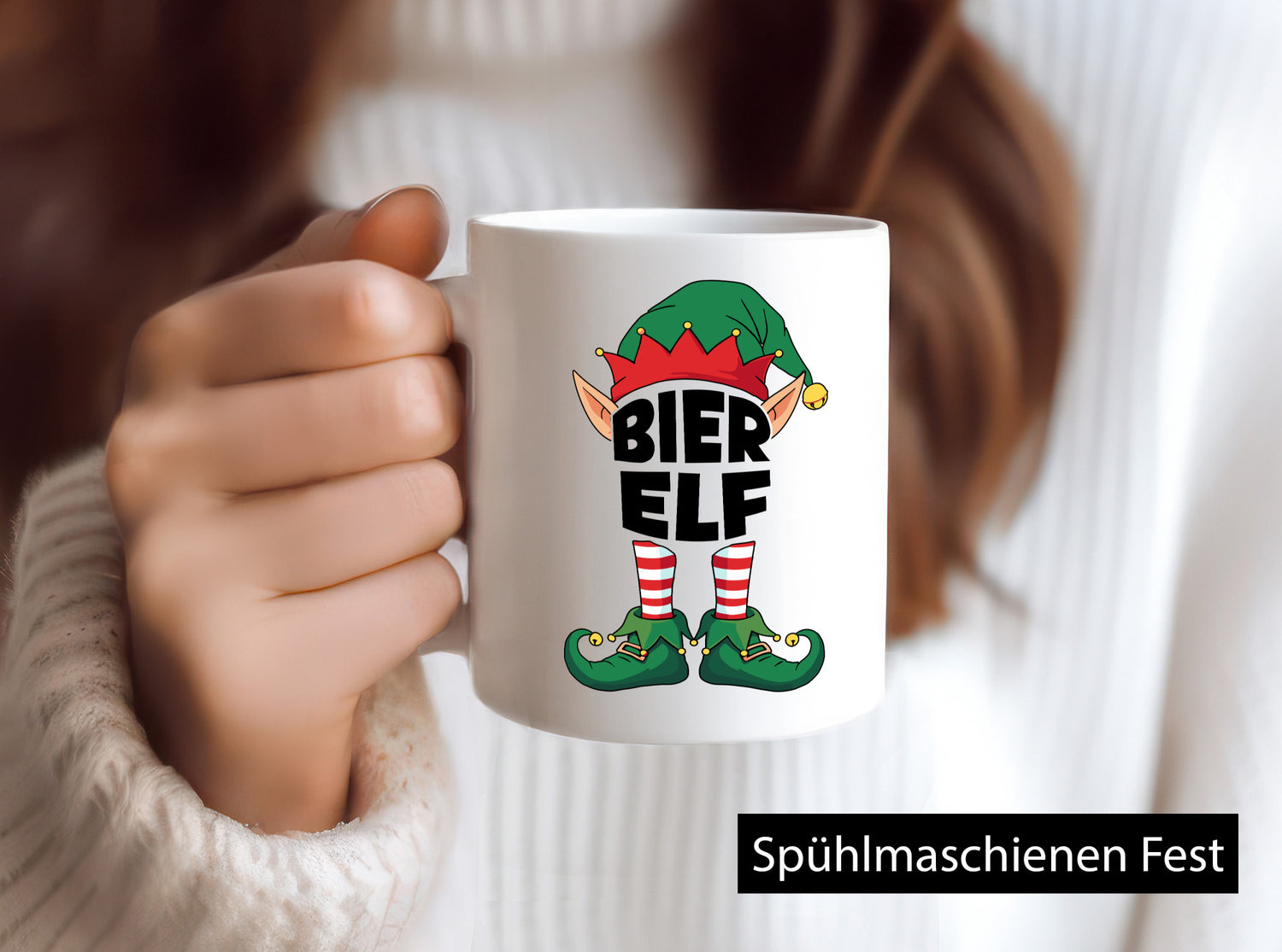 Bier-Elf | Weihnachtsgeschenk für Bierliebhaber Lustiger Humor Geschenkidee