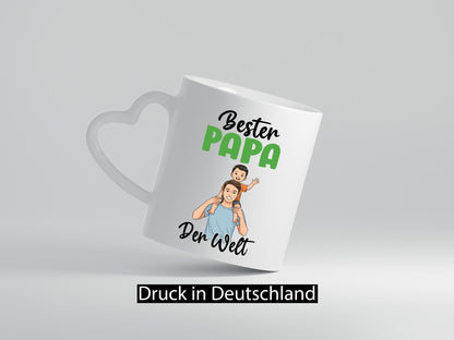 Bester Papa | Vatertag Daddy Familie lustiger Spruch Geschenk Geschenkidee Tasse