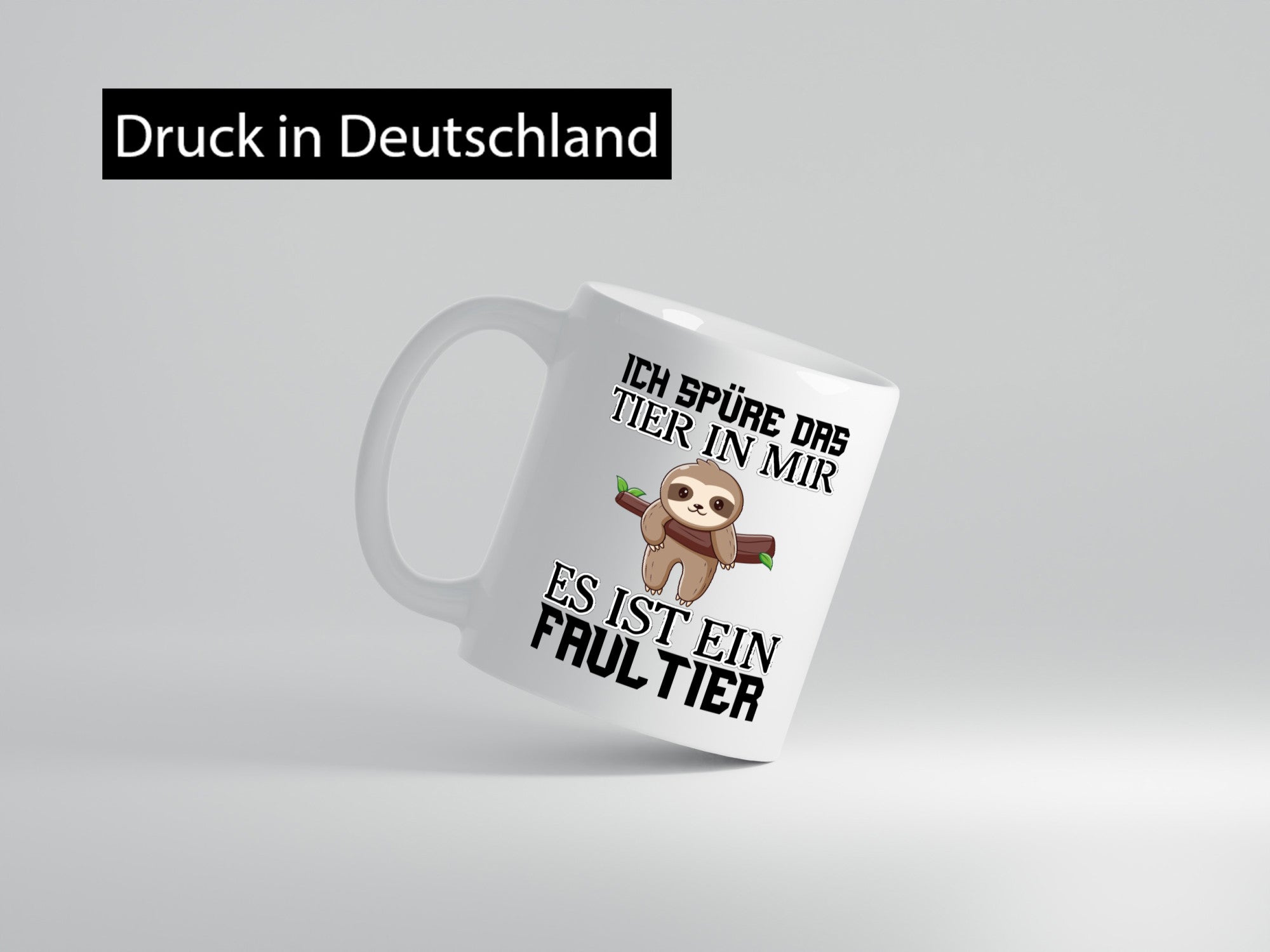 Ich spüre das Tier Humor Tierliebhaber Geschenkidee Tasse