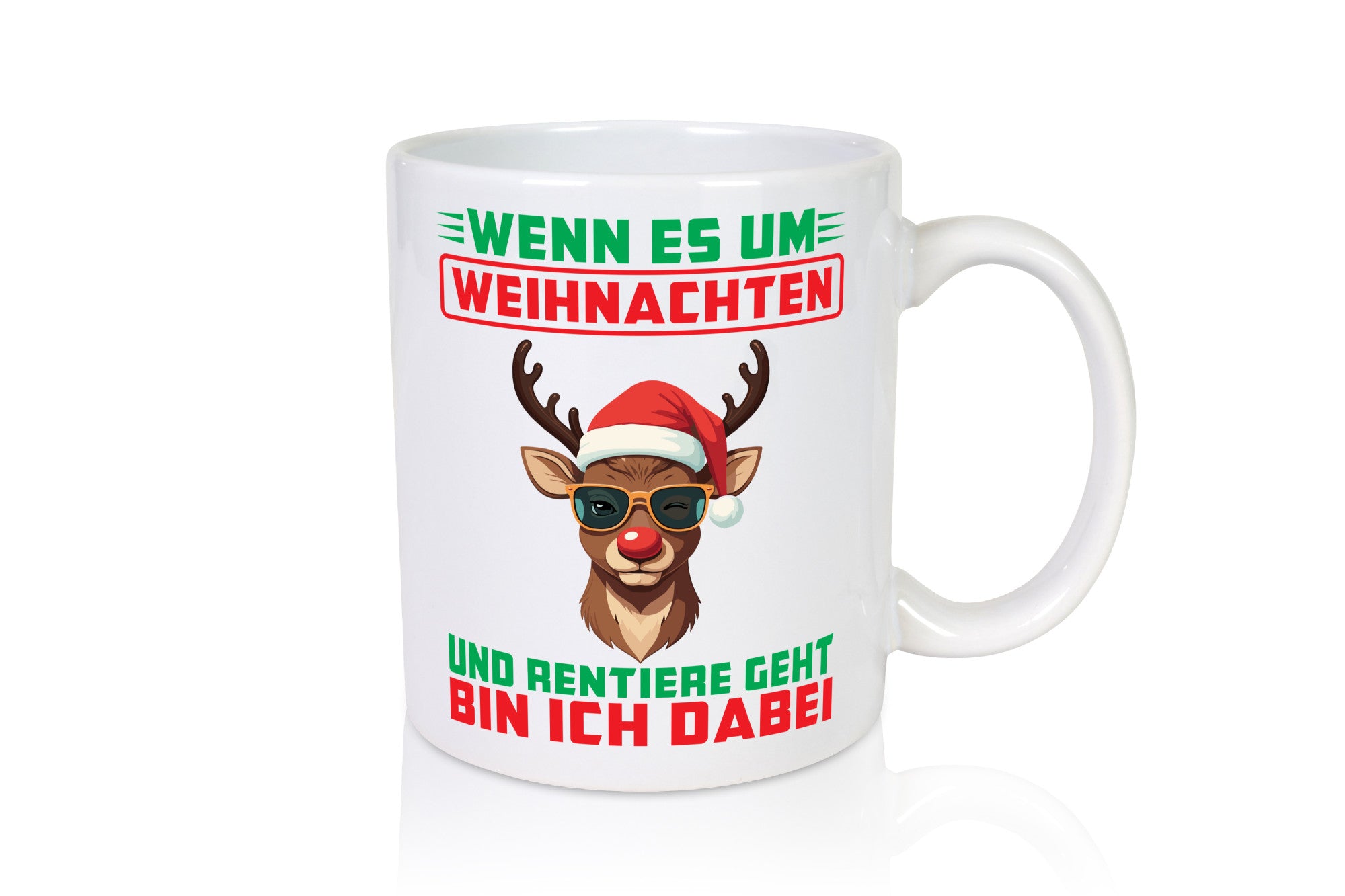 Wenn es um Weihnachten und Rentiere geht bin ich dabei v2 Geschenkidee