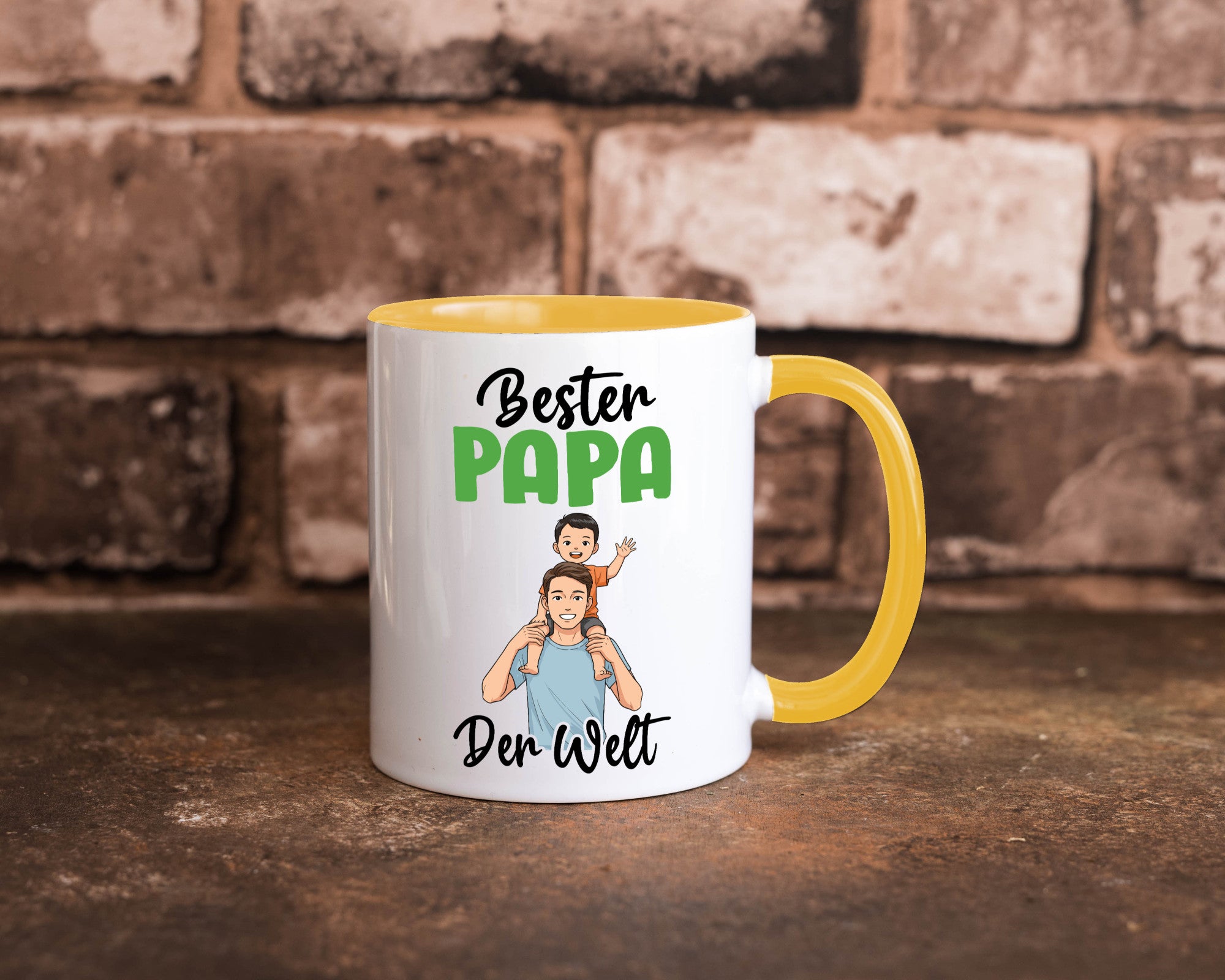Bester Papa | Vatertag Daddy Familie lustiger Spruch Geschenk Geschenkidee Tasse