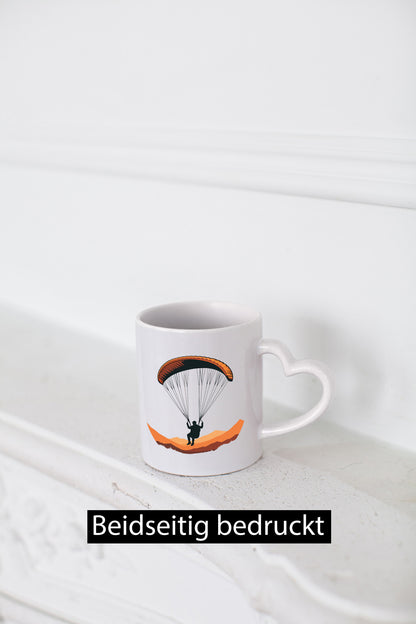Gleitschirm | Motiv Paragleiter Gleitschirmfliegen vl3 Humor Geschenkidee Tasse