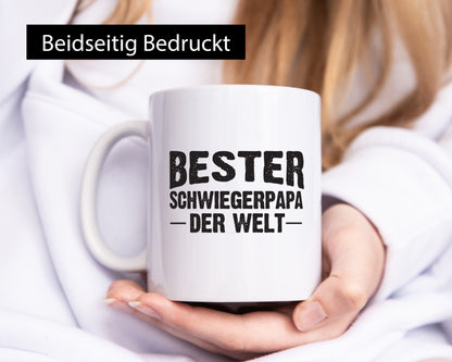 Bester Schwiegerpapa | Schwiegervater Tasse Männer Humor Familie Geschenkidee