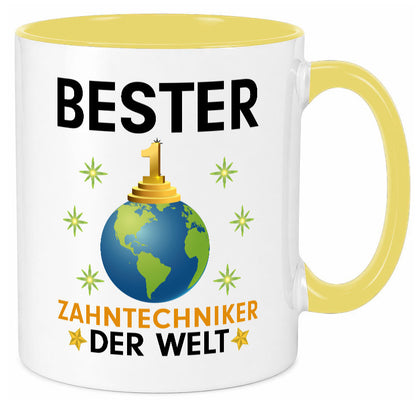 Welt BesterZahntechniker | Zahnmedizin lustig Humor Geschenkidee Geschenk Tasse