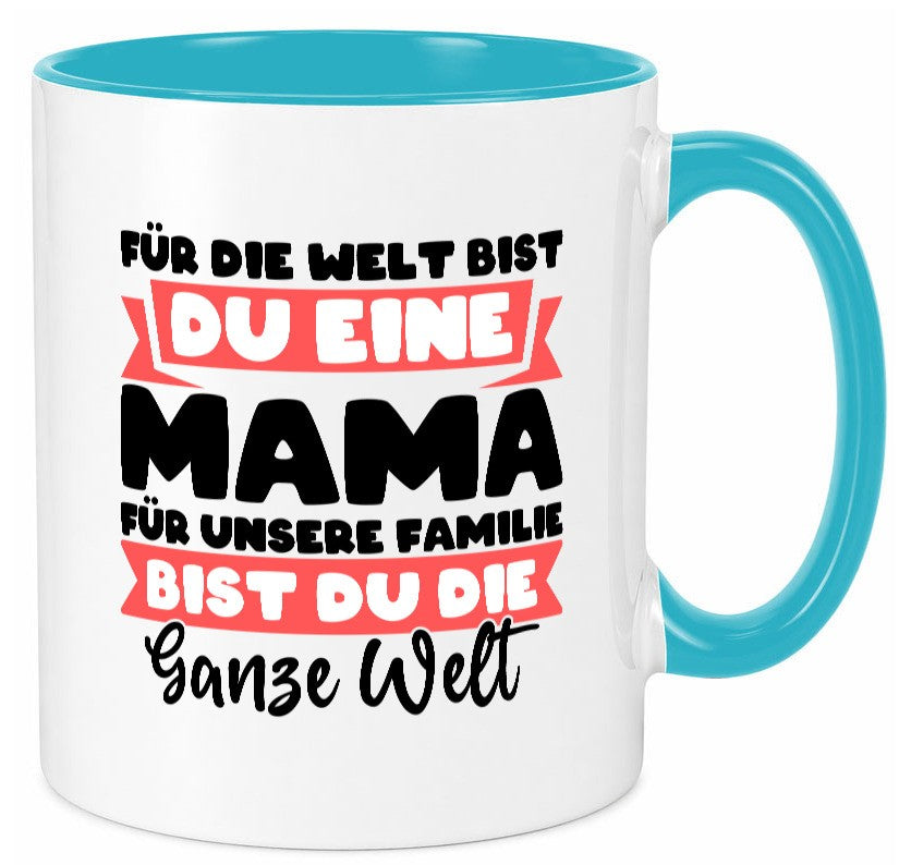 Beste mama der Welt vl5 lustig Familie Geschenkidee Geschenk Tasse