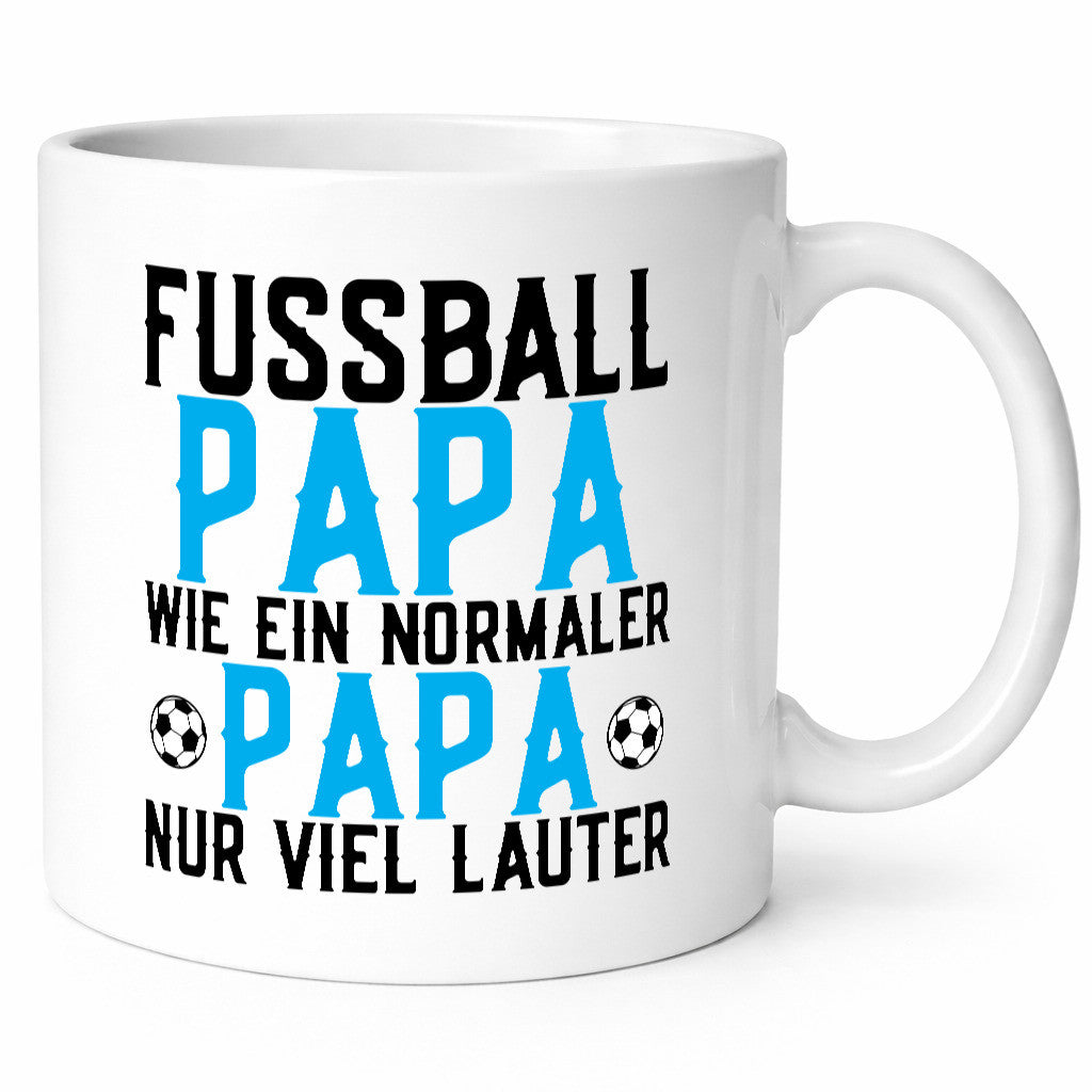 Fußball Papa | Sportfan Vatertag witziger Spruch Geschenkidee Familie Humor