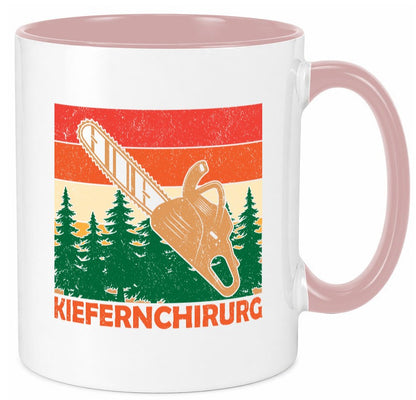 Kiefernchirurg | Kettensäge Waldarbeiter Holz Geschenk Arbeit Kollegen Büro Tasse