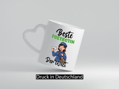 Beste Postbotin | Beruf Post Briefträger v2 lustig Arbeit Kollegen Büro