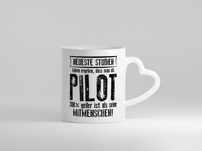 Neuste Studien: Pilot | Flugzeug Piloten Humor Geschenkidee Tasse