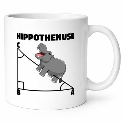 Hippotenuse | Mathematik Tasse lustiges Hippo Mathe lustiger Spruch Geschenk