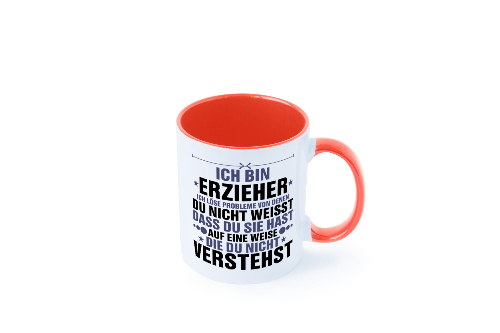 Löse Probleme: Erzieher | Pädagoge Schule v2 lustiger Spruch Geschenk Humor