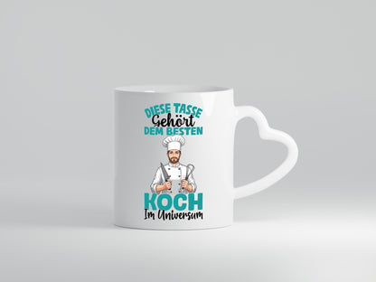 Im Universum: Koch | Chefkoch Humor Arbeit Kollegen Büro Geschenkidee Tasse