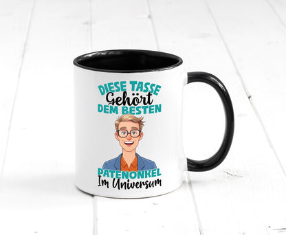 Im Universum: Patenonkel | Bester Onkel Geschenkidee Humor Tasse