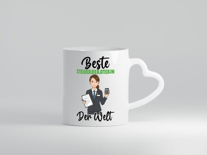 Beste Steuerberaterin | Steuer Beratung v2 Geschenkidee Humor Tasse