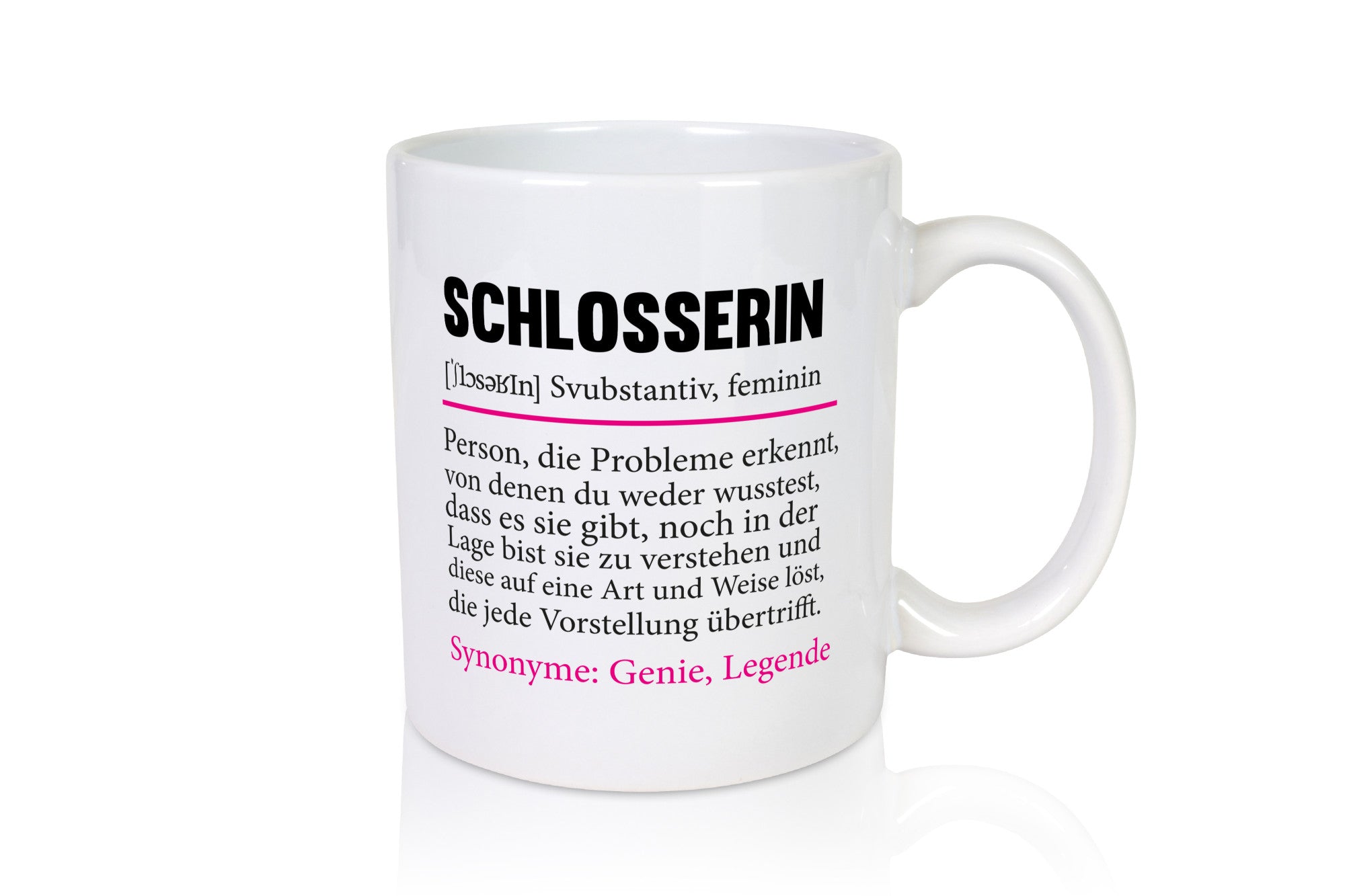 Schlosserin | Spruch Beruf Schlosserei Humor v2 Arbeit Kollegen Büro