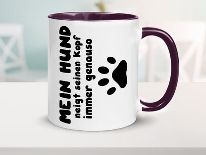 Mein Hund | lustige Tasse Hundebesitzer Humor lustiger Spruch Geschenk