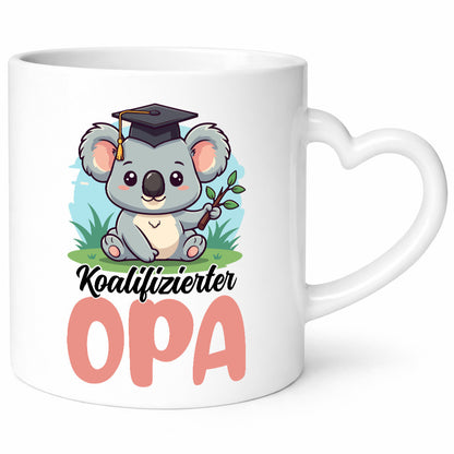 Qualifizierter Opa | Großvater Enkel Familie Humor Geschenkidee Tasse
