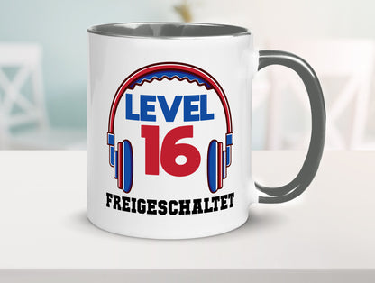 Level 16 Freigeschaltet | 16. geburtstag Gamer lustig Geschenkidee Geschenk