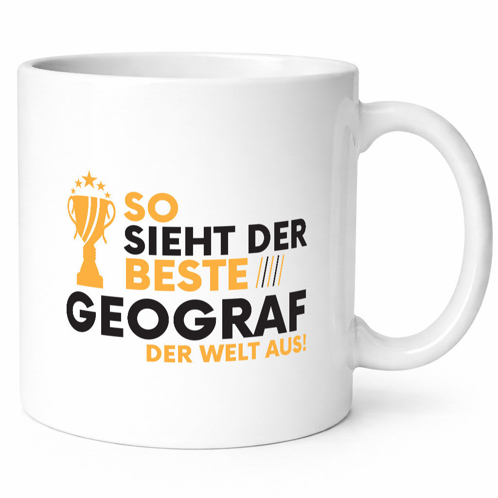 Der Weltbeste Geograf | Geografie lustig Humor Geschenkidee Geschenk Tasse