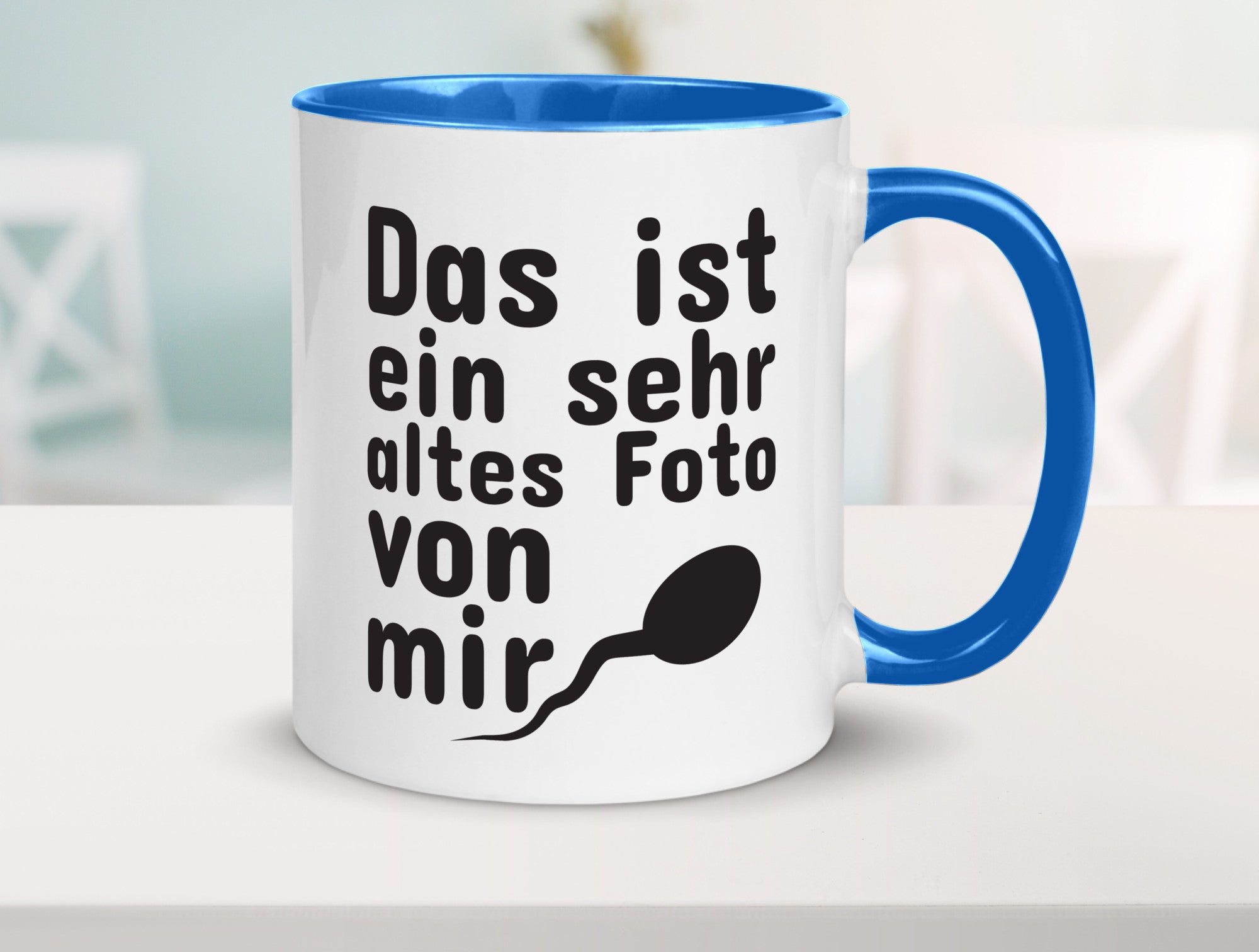 Sehr altes Foto von mir | lustige Tasse Männer Humor Geschenk Geschenkidee