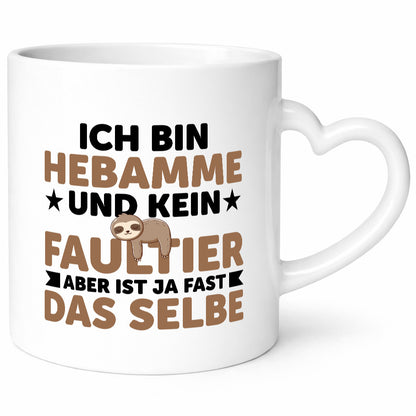 Ich bin kein Faultier: Hebamme | Geburtshilfe v2 lustig Tierliebhaber Humor
