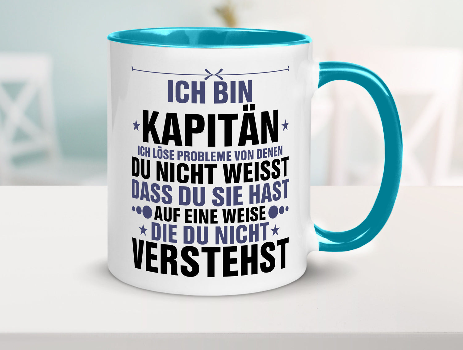 Löse Probleme: Kapitän | Schiffskapitän Schiff v2 Geschenk Humor Geschenkidee