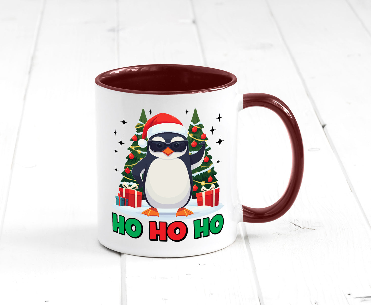 Ho | Weihnachts Pinguine Weihnachten lustig Humor Geschenkidee Geschenk Tasse
