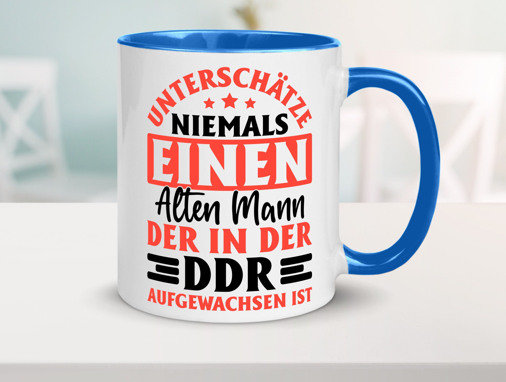 DDR Männer | Ostdeutschland Opa Ossi Vatertag vl9 lustiger Spruch Geschenk
