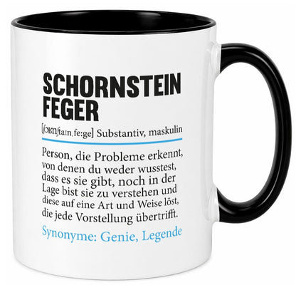 Schornsteinfeger | Kaminkehrer Handwerk Beruf Geschenk Arbeit Kollegen Büro Tasse