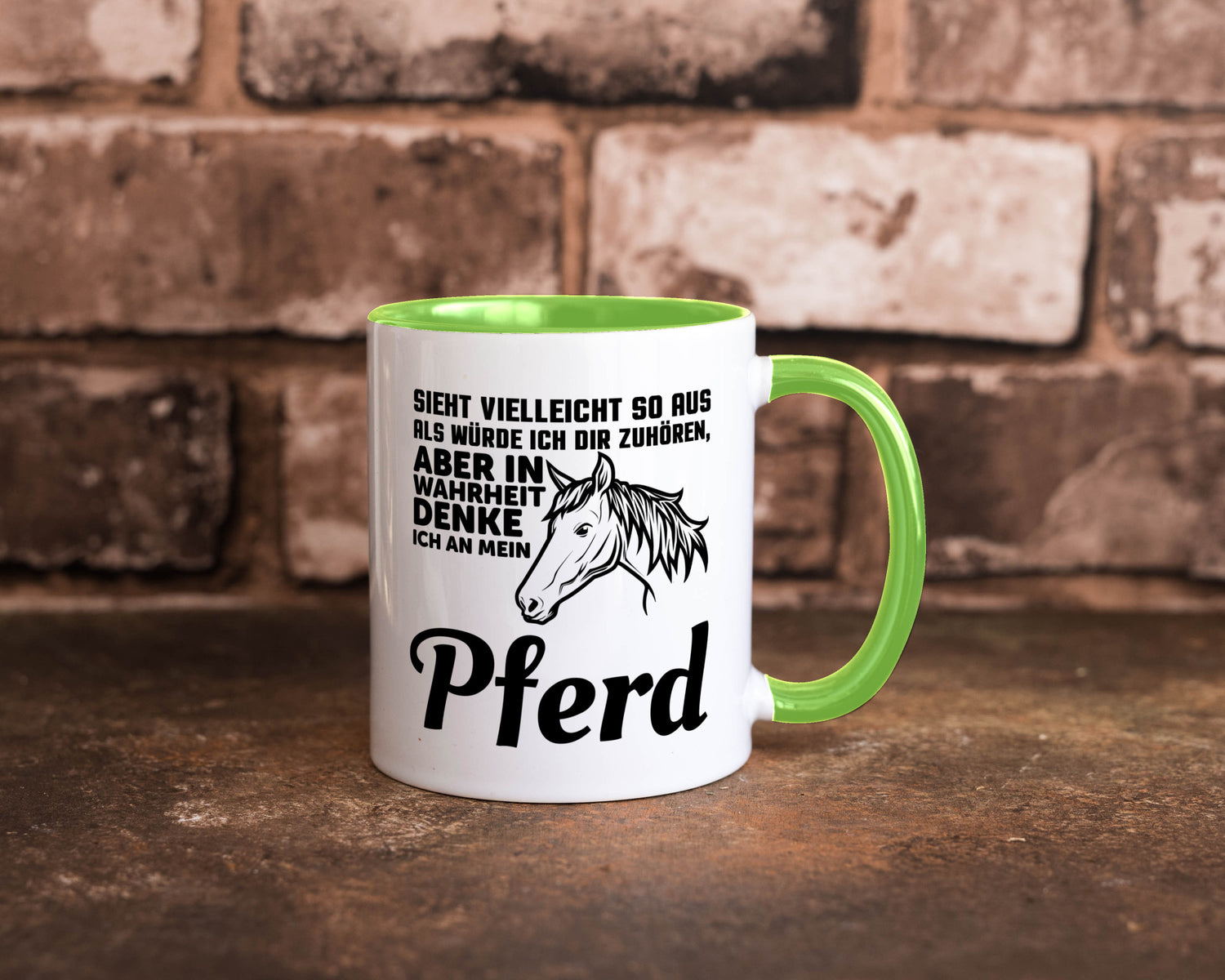 Pferde Spruch | Reiterin Tasse Pferdesport Reiten Humor Geschenkidee
