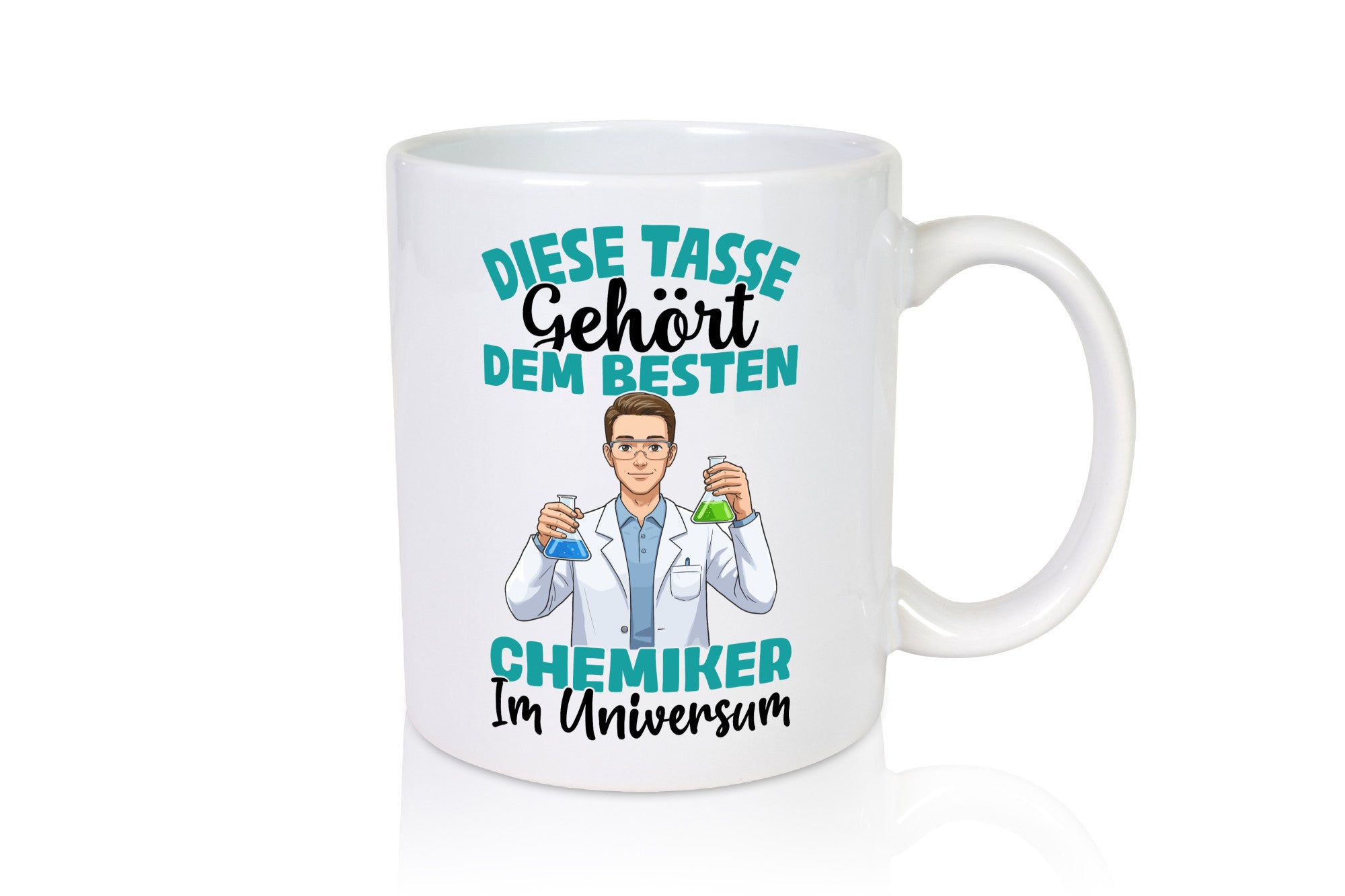 Im Universum: Chemiker | Chemie Labor lustig Humor Geschenkidee Geschenk Tasse