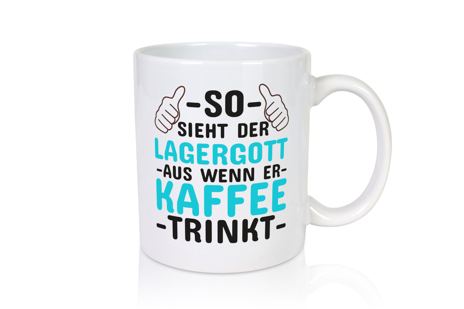 Lagerist | Kaffeetrinker Tasse Lagergott Humor Geschenkidee