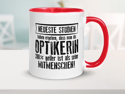 Neuste Studien: Optikerin | Augenoptik Geschenk Humor Geschenkidee lustiger