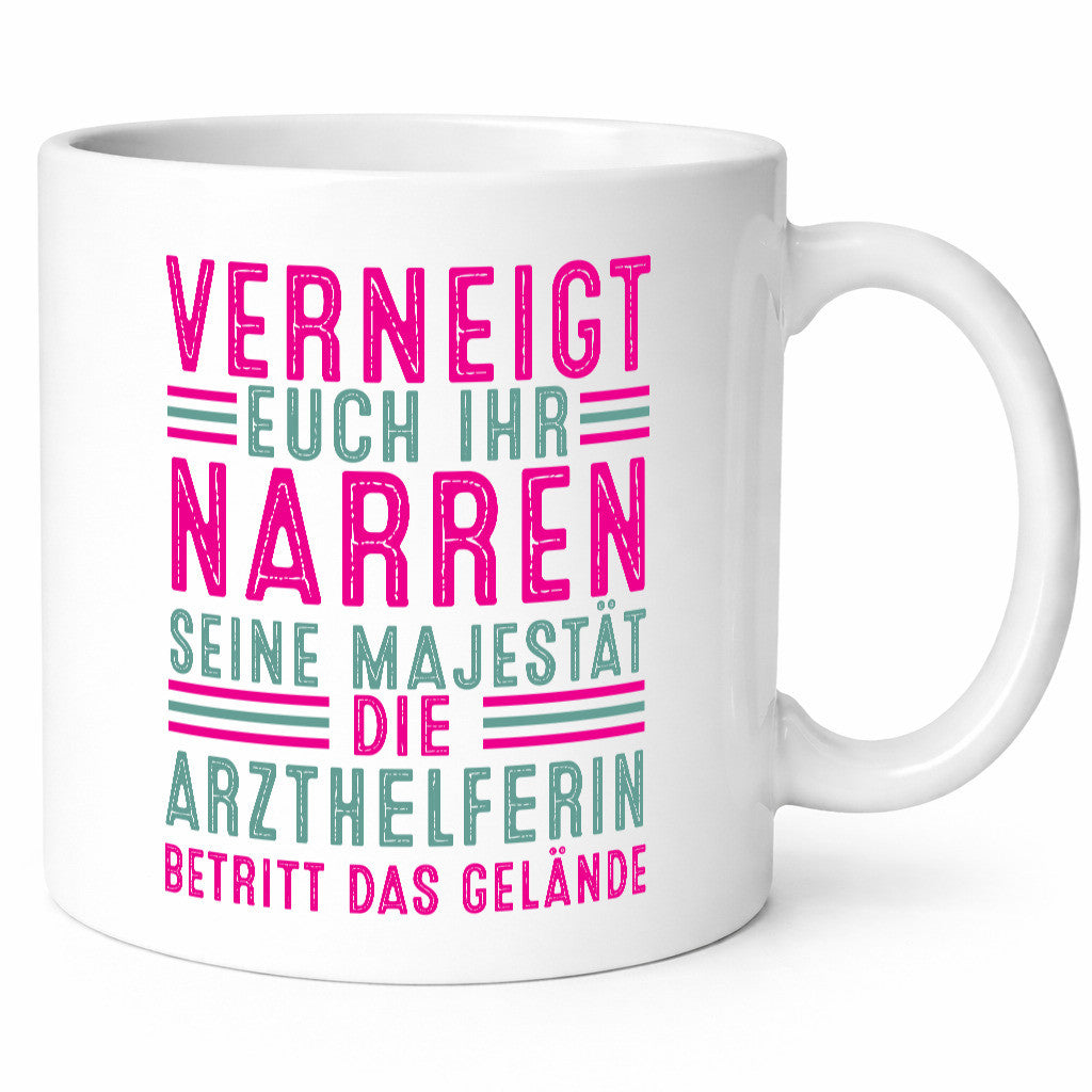 Verneigt euch: Arzthelferin | Fachangestellte Medizin Geschenk Humor