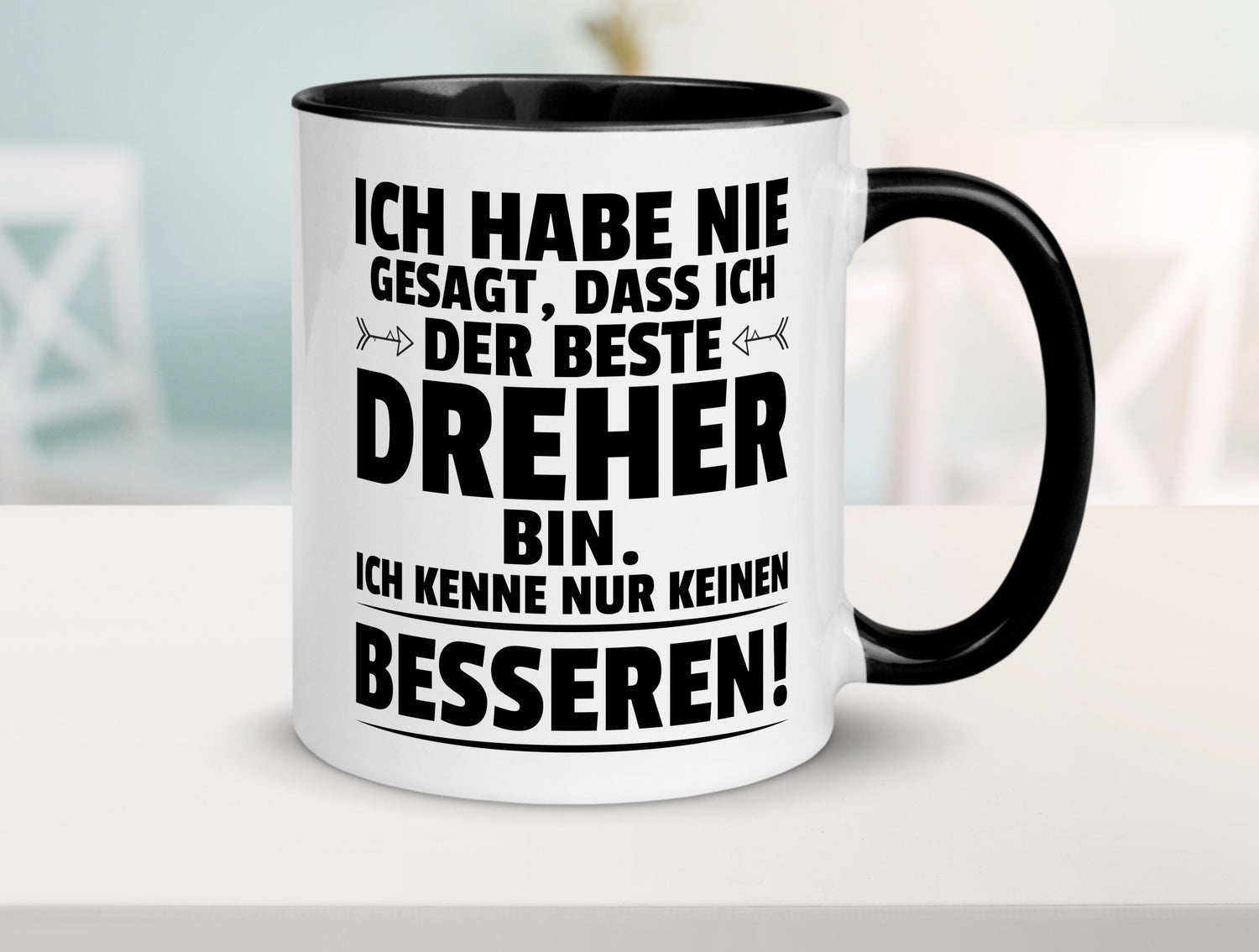 Der Beste Dreher | Fräser lustiger Spruch Geschenk Humor Geschenkidee Tasse