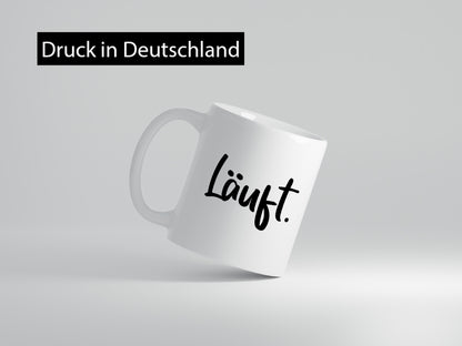 Läuft | jogging Wandern Motivation v2 lustiger Spruch Geschenk Humor