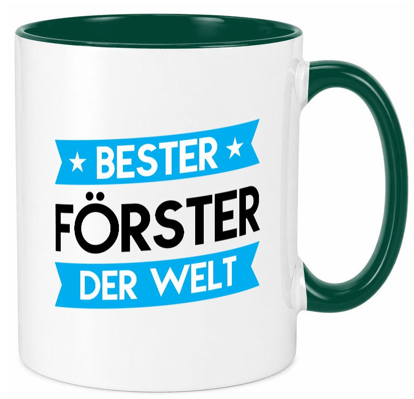 Bester Förster | Forst Arbeit Humor Kollegen Büro Geschenkidee Tasse