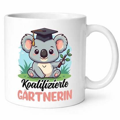 Koalifizierte Gärtnerin | Gartenbau lustiger Spruch Geschenk Humor Geschenkidee