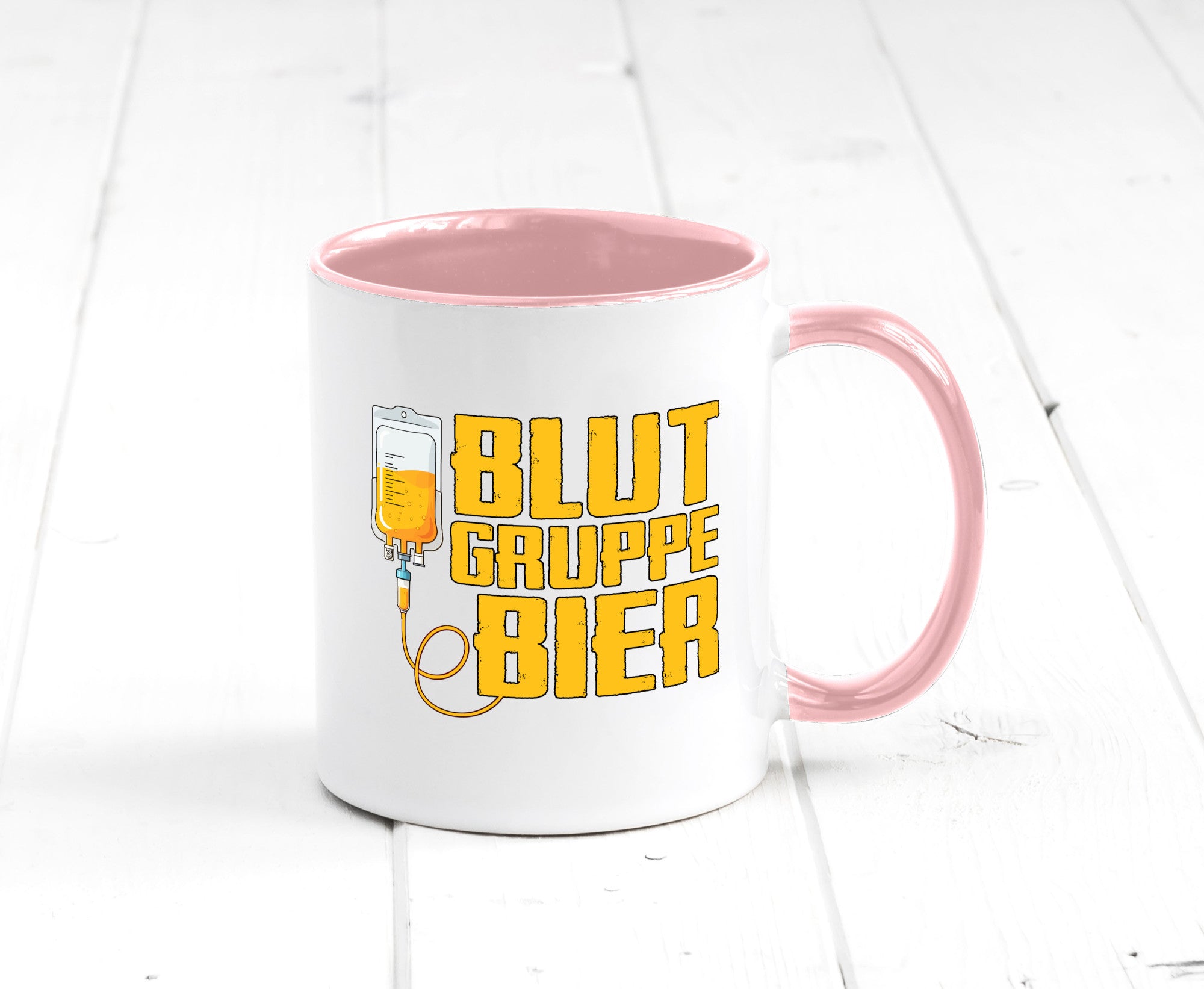 Blutgruppe Bier | Saufen Trinken Biertrinker Humor Geschenkidee Tasse