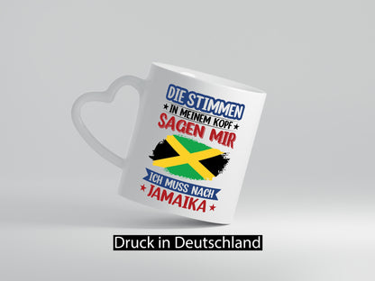 Jamaika | Urlaub Stimmen in meinem Kopf Traumland Geschenk Humor Geschenkidee