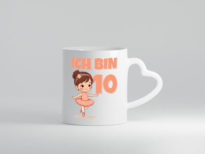 10 Geburtstag | Jahre Ballerina Mädchen Ballet lustiger Spruch Geschenk