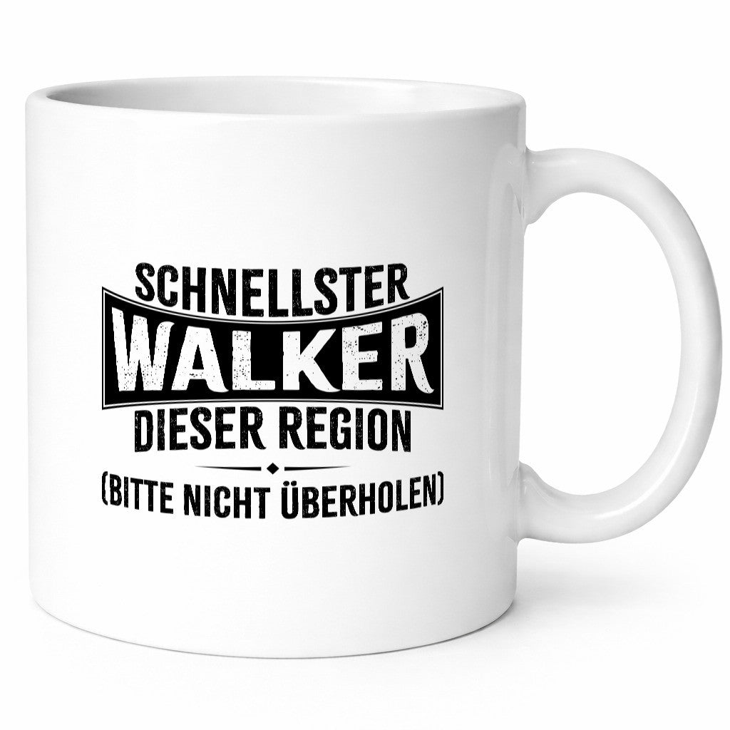 Schnellster Walker, nicht überholen Geschenk Humor Geschenkidee lustiger Spruch