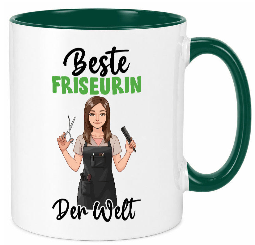 Beste Friseurin | Friseuse Frisuerin Geschenk Humor Geschenkidee lustiger