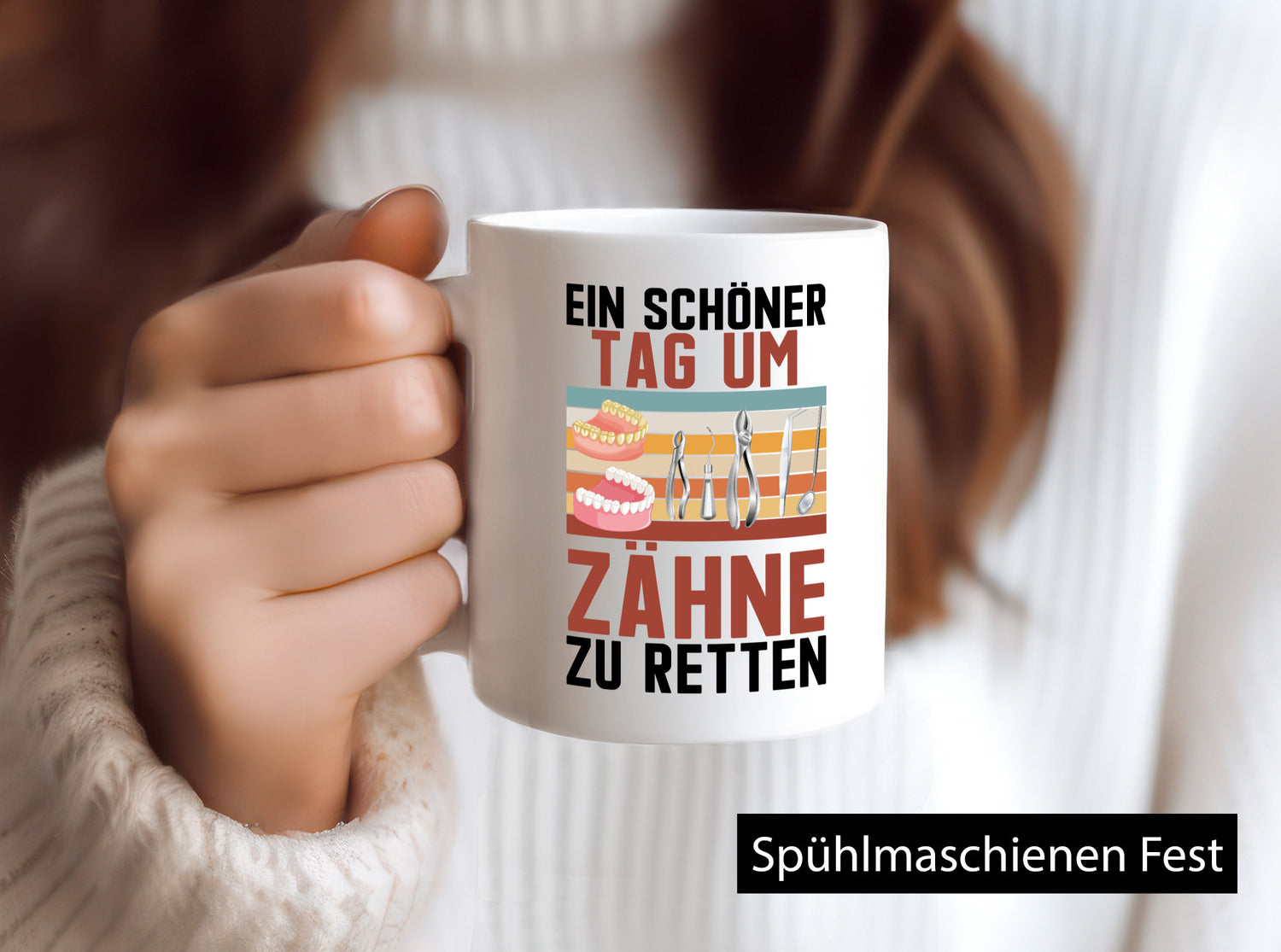 Ein schöner Tag um zähne zu retten | Zahnarzt Geschenk Humor Geschenkidee