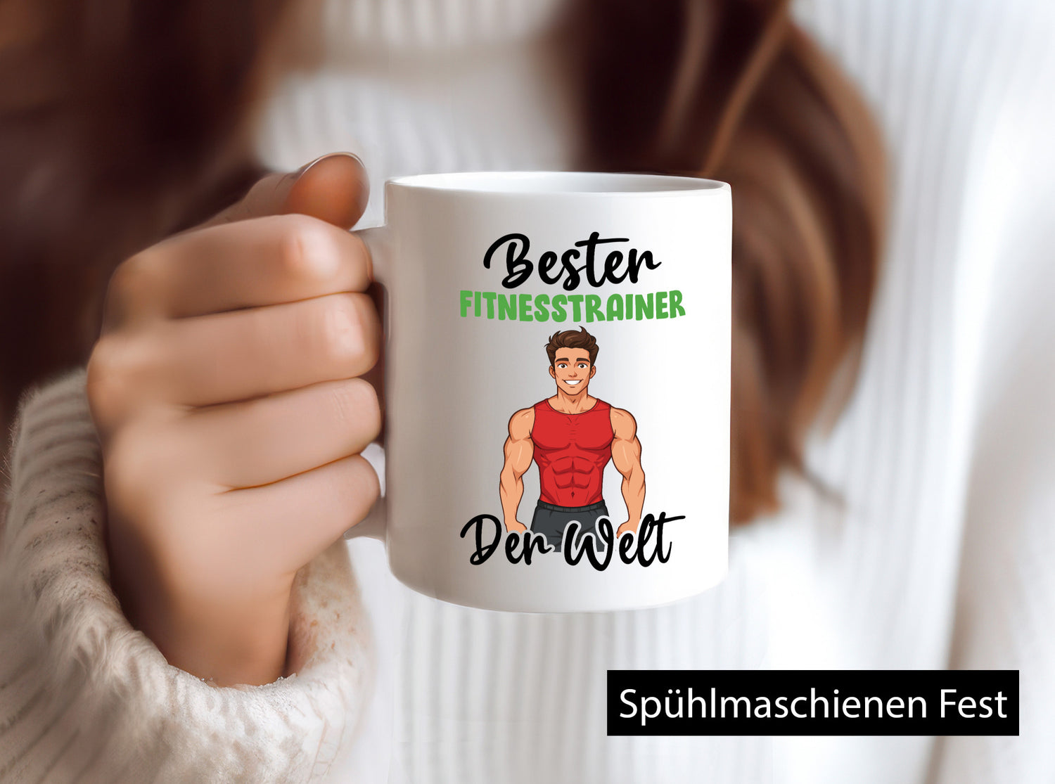Bester Fitnesstrainer | Personal Trainer Humor Geschenkidee Tasse