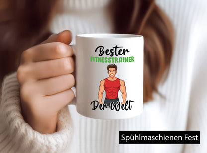Bester Fitnesstrainer | Personal Trainer Humor Geschenkidee Tasse