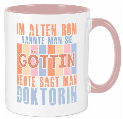 Heute sagt man: Doktorin | Doktorand Doktortitel Geschenk Humor Geschenkidee