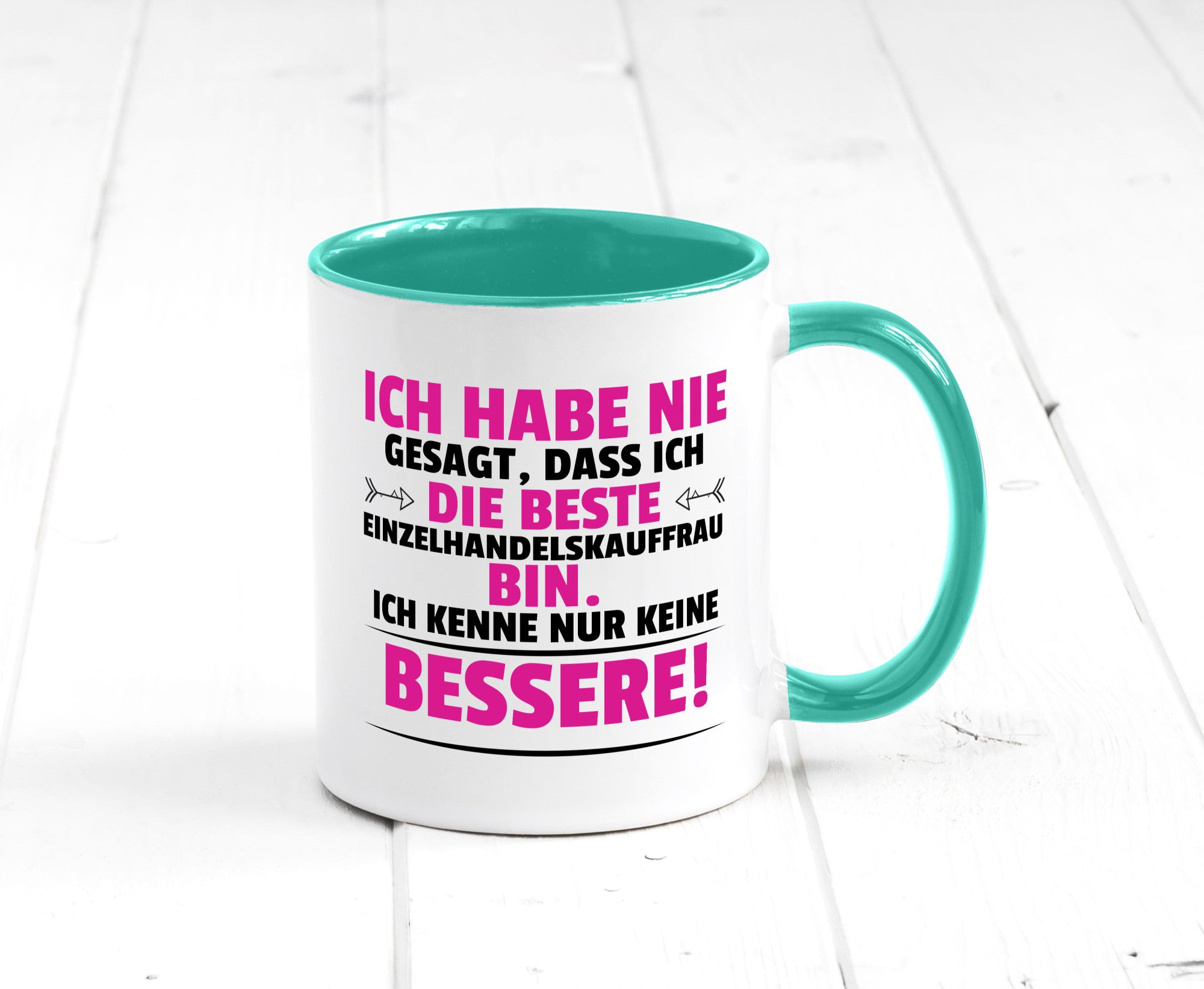 Die Beste Einzelhandelskauffrau | Einzelhandel Geschenkidee Humor Tasse