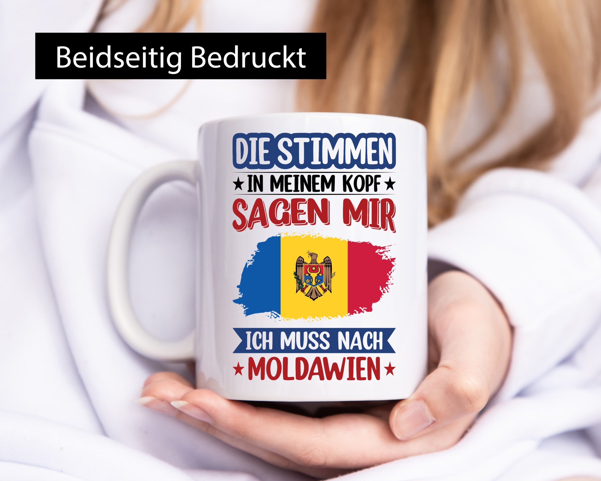 Moldawien | Urlaub Stimmen in meinem Kopf Traumland lustig Humor Geschenkidee