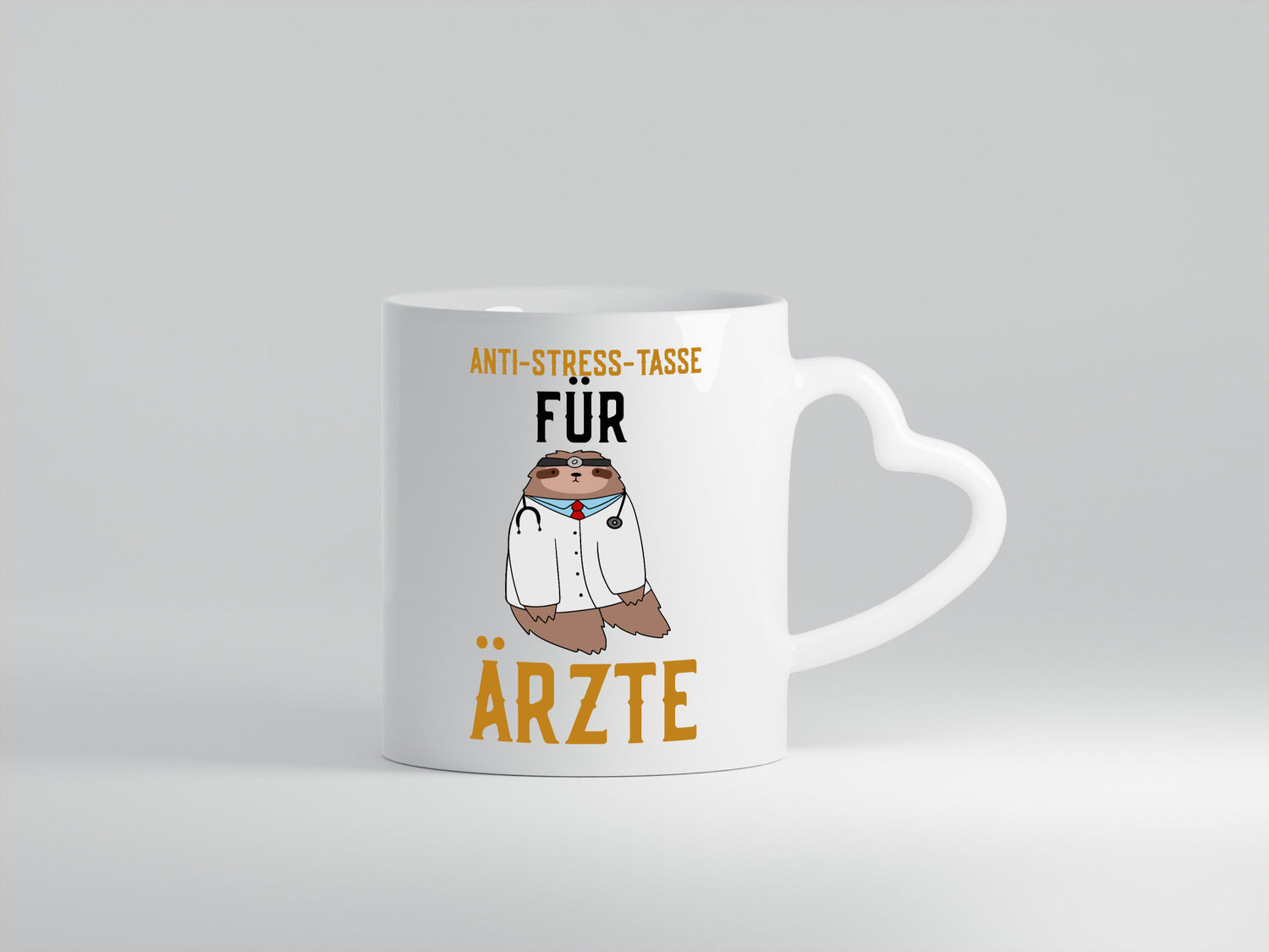 Anti Stress | Ärztin Arzt Klinik Faultier Comic lustiger Spruch Geschenk
